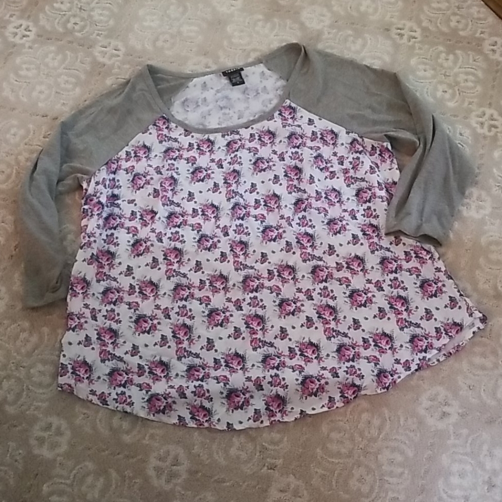 Torrid 3/4 sleeve top